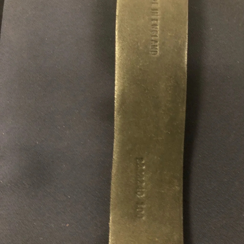Vintage rare  Ralph Lauren Brass Buckle leather belt